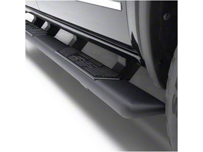 5.50-Inch AscentStep Running Boards; Carbide Black (15-24 F-150 SuperCrew)