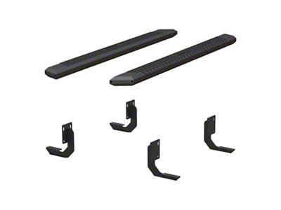 5.50-Inch AdvantEDGE Side Step Bars; Carbide Black (11-16 F-350 Super Duty SuperCab)