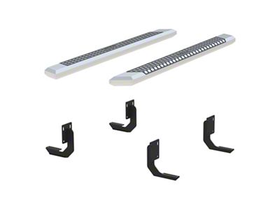 5.50-Inch AdvantEDGE Side Step Bars; Chrome (11-16 F-350 Super Duty SuperCab)