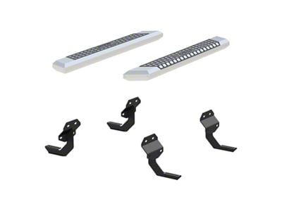 5.50-Inch AdvantEDGE Side Step Bars; Chrome (17-24 F-350 Super Duty Regular Cab)