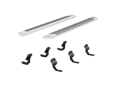 5.50-Inch AdvantEDGE Side Step Bars; Chrome (17-24 F-350 Super Duty SuperCrew)