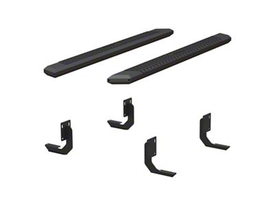 5.50-Inch AdvantEDGE Side Step Bars; Carbide Black (11-16 F-250 Super Duty SuperCab)