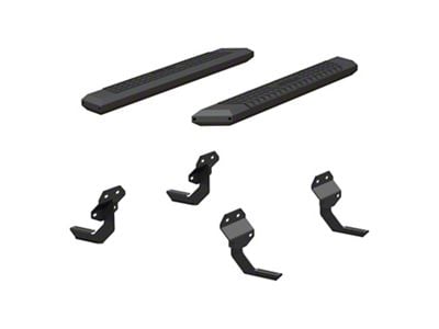 AdvantEDGE 5.50-Inch Side Step Bars; Carbide Black (17-25 F-250 Super Duty Regular Cab)