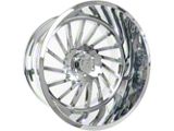 Arkon Off-Road Caesar Chrome 8-Lug Wheel; 22x12; -51mm Offset (01-06 Sierra 2500 HD)