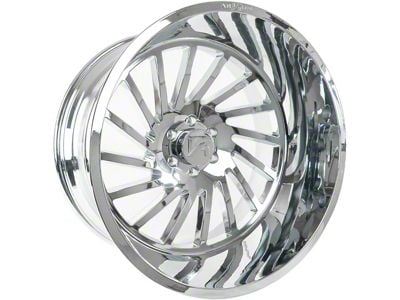 Arkon Off-Road Caesar Chrome 8-Lug Wheel; 24x14; -81mm Offset (01-06 Sierra 2500 HD)