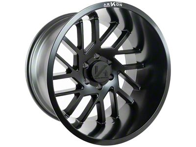 Arkon Off-Road Mandela Satin Black 8-Lug Wheel; 20x10; -25mm Offset (01-06 Sierra 2500 HD)