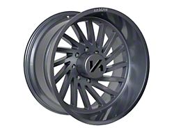 Arkon Off-Road Caesar Anthracite Metallic Gray 8-Lug Wheel; 24x14; -81mm Offset (01-06 Sierra 3500 HD SRW)