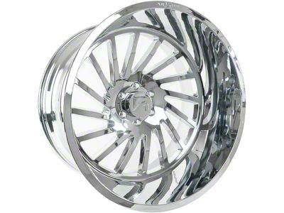 Arkon Off-Road Caesar Chrome 8-Lug Wheel; 20x12; -51mm Offset (01-06 Sierra 3500 HD SRW)