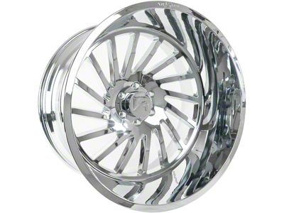 Arkon Off-Road Caesar Chrome 8-Lug Wheel; 22x12; -51mm Offset (01-06 Sierra 3500 HD SRW)