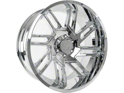 Arkon Off-Road DaVinci Chrome 8-Lug Wheel; 22x12; -51mm Offset (01-06 Sierra 3500 HD SRW)