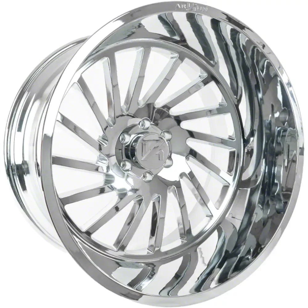 Arkon Off Road Ram Caesar Chrome Lug Wheel Left Directional