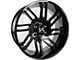 Arkon Off-Road DaVinci Gloss Black 8-Lug Wheel; Right Directional; 20x10; -25mm Offset (03-09 RAM 2500)