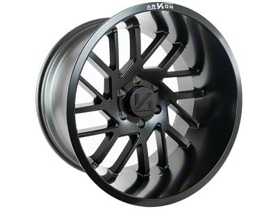 Arkon Off-Road Mandela Satin Black 8-Lug Wheel; 20x10; -25mm Offset (03-09 RAM 2500)