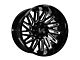 Arkon Off-Road Armstrong Gloss Black Milled 8-Lug Wheel; 20x12; -51mm Offset (03-09 RAM 3500)