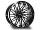 Arkon Off-Road Apollo Gloss Black Milled 6-Lug Wheel; 24x14; -81mm Offset (04-08 F-150)