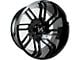 Arkon Off-Road DaVinci Gloss Black 6-Lug Wheel; Right Directional; 20x10; -25mm Offset (04-08 F-150)