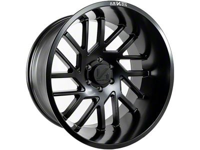 Arkon Off-Road Mandela Satin Black 6-Lug Wheel; Right Directional; 20x10; -25mm Offset (04-08 F-150)