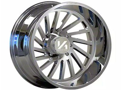 Arkon Off-Road Caesar Chrome 6-Lug Wheel; Left Directional; 20x12; -51mm Offset (07-13 Sierra 1500)