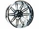 Arkon Off-Road Churchill Chrome 6-Lug Wheel; 22x12; -51mm Offset (07-13 Sierra 1500)