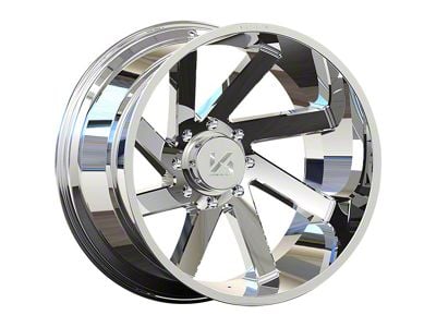 Arkon Off-Road Lincoln Chrome 6-Lug Wheel; 20x12; -51mm Offset (07-13 Sierra 1500)