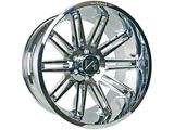 Arkon Off-Road Churchill Chrome 8-Lug Wheel; 22x12; -51mm Offset (11-14 Sierra 2500 HD)