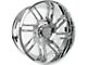 Arkon Off-Road DaVinci Chrome 8-Lug Wheel; 22x10; -25mm Offset (11-14 Sierra 3500 HD SRW)