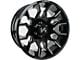 Arkon Off-Road Roosevelt Gloss Black Milled 8-Lug Wheel; 20x10; -25mm Offset (11-14 Sierra 3500 HD SRW)