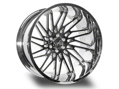 Arkon Off-Road Apollo Chrome 6-Lug Wheel; 24x14; -81mm Offset (07-13 Silverado 1500)