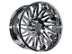 Arkon Off-Road Armstrong Chrome 6-Lug Wheel; 22x12; -51mm Offset (07-13 Silverado 1500)