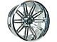 Arkon Off-Road Churchill Chrome 8-Lug Wheel; 22x12; -51mm Offset (11-14 Silverado 2500 HD)