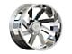 Arkon Off-Road Lincoln Chrome 6-Lug Wheel; 22x12; -51mm Offset (07-14 Tahoe)