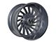 Arkon Off-Road Caesar Anthracite Metallic Gray 8-Lug Wheel; 24x14; -81mm Offset (10-18 RAM 2500)