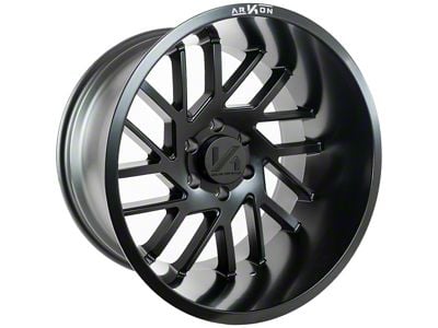 Arkon Off-Road Mandela Satin Black 8-Lug Wheel; 20x12; -51mm Offset (10-18 RAM 3500)