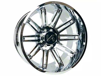 Arkon Off-Road Churchill Chrome 6-Lug Wheel; 22x12; -51mm Offset (14-18 Silverado 1500)