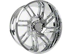 Arkon Off-Road DaVinci Chrome 6-Lug Wheel; 22x10; -25mm Offset (14-18 Silverado 1500)