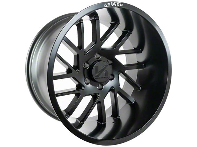 Arkon Off-Road Mandela Satin Black 6-Lug Wheel; 26x14; -81mm Offset (15-20 F-150)