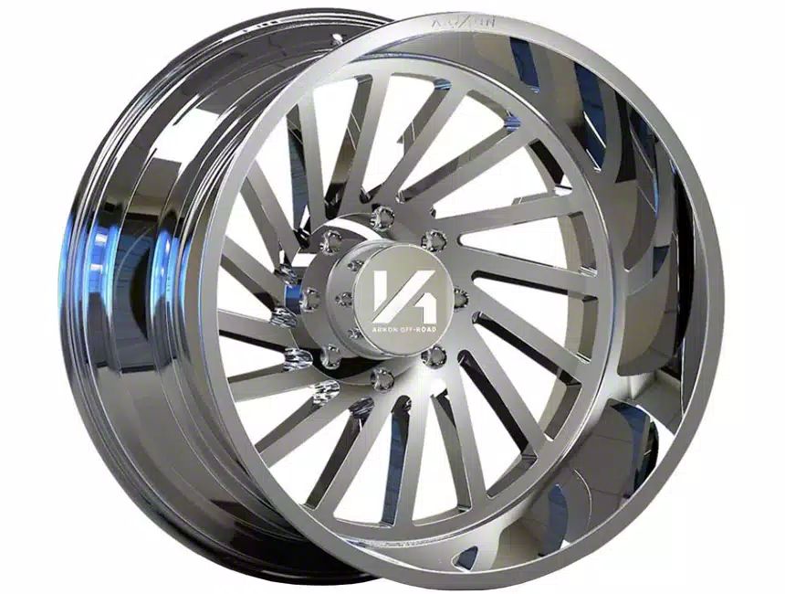 Arkon Off-Road Ranger Caesar Chrome 6-Lug Wheel; Right Directional ...