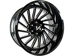 Arkon Off-Road Caesar Gloss Black Milled 6-Lug Wheel; 20x12; -51mm Offset (23-24 Canyon)