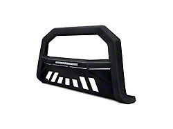 Armordillo AR-T Series Bull Bar with LED Light Bar; Pre-Drilled for Front Parking Sensors; Matte Black (15-22 Canyon)