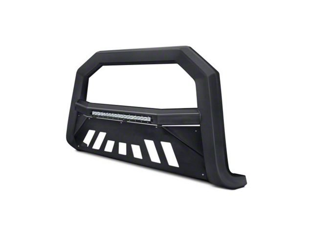 Armordillo AR Series Bull Bar with LED Light Bar; Matte Black (15-22 Colorado, Excluding ZR2)