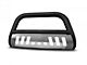 Armordillo Classic Bull Bar with Aluminum Skid Plate; Matte Black (05-11 Dakota)