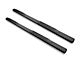 Armordillo 4-Inch Oval Side Step Bars; Matte Black (04-08 F-150 Regular Cab)