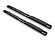 Armordillo 5-Inch Oval Side Step Bars; Black (99-03 F-150 SuperCab)