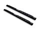 Armordillo 5-Inch Oval Side Step Bars; Matte Black (04-08 F-150 SuperCab)