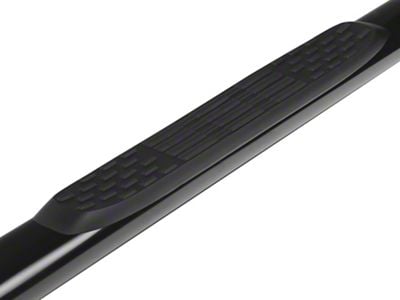 Armordillo 5-Inch Oval Side Step Bars; Black (17-25 F-250 Super Duty SuperCab)