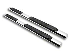 Armordillo 5-Inch Oval Side Step Bars; Polished (17-25 F-250 Super Duty SuperCab)