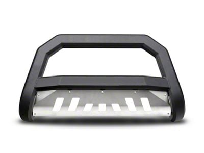 Armordillo AR Series Bull Bar with Aluminum Skid Plate; Matte Black (99-04 F-250 Super Duty)