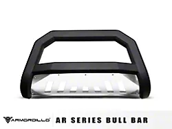 Armordillo AR Series Bull Bar with Aluminum Skid Plate; Matte Black (05-07 F-250 Super Duty)