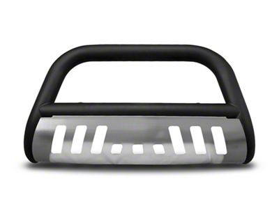 Armordillo Classic Bull Bar with Aluminum Skid Plate; Matte Black (99-04 F-250 Super Duty)