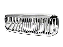 Armordillo Vertical Upper Replacement Grille; Chrome (99-04 F-250 Super Duty)